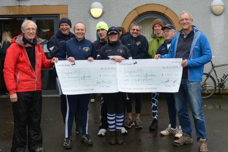 Donation to Bradford weir repair fund