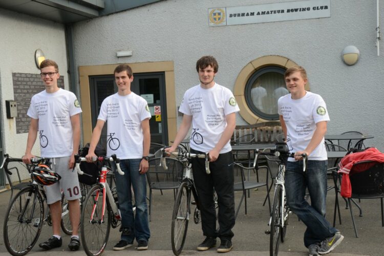 End to end cycle ride underway